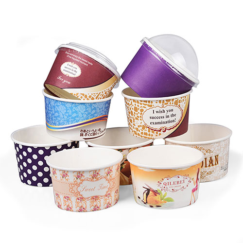 Custom Paper Ice Cream Cups