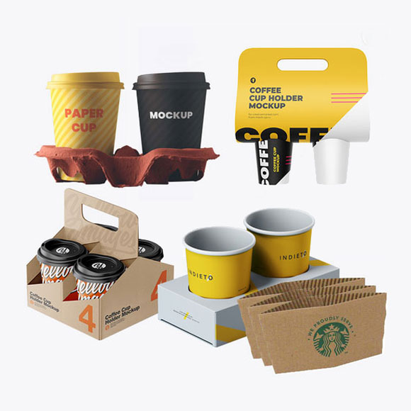 Customized Paper Cup Holder Wholesale